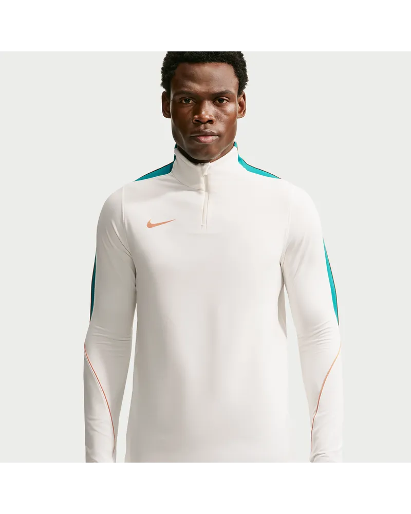 Nike Strike Dri-FIT Drill-Fußballoberteil (Herren) - Weiß Weiß