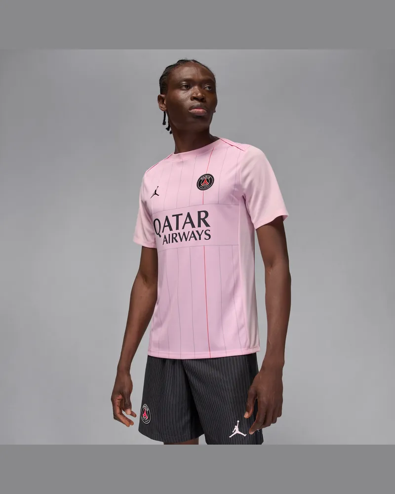 Jordan Paris Saint-Germain Academy Pro Fourth  Dri-FIT-Pre-Match-Fußballoberteil für Herren - Pink Pink
