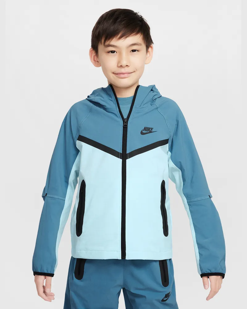 Nike Tech Webjacke (ältere Kinder, Jungen) - Blau Blau