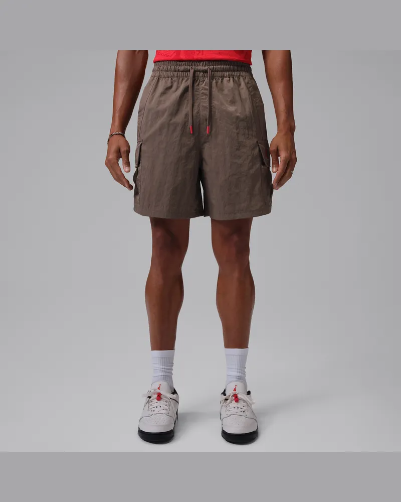 Jordan Brooklyn Cargo-Webshorts (Herren) - Braun Braun