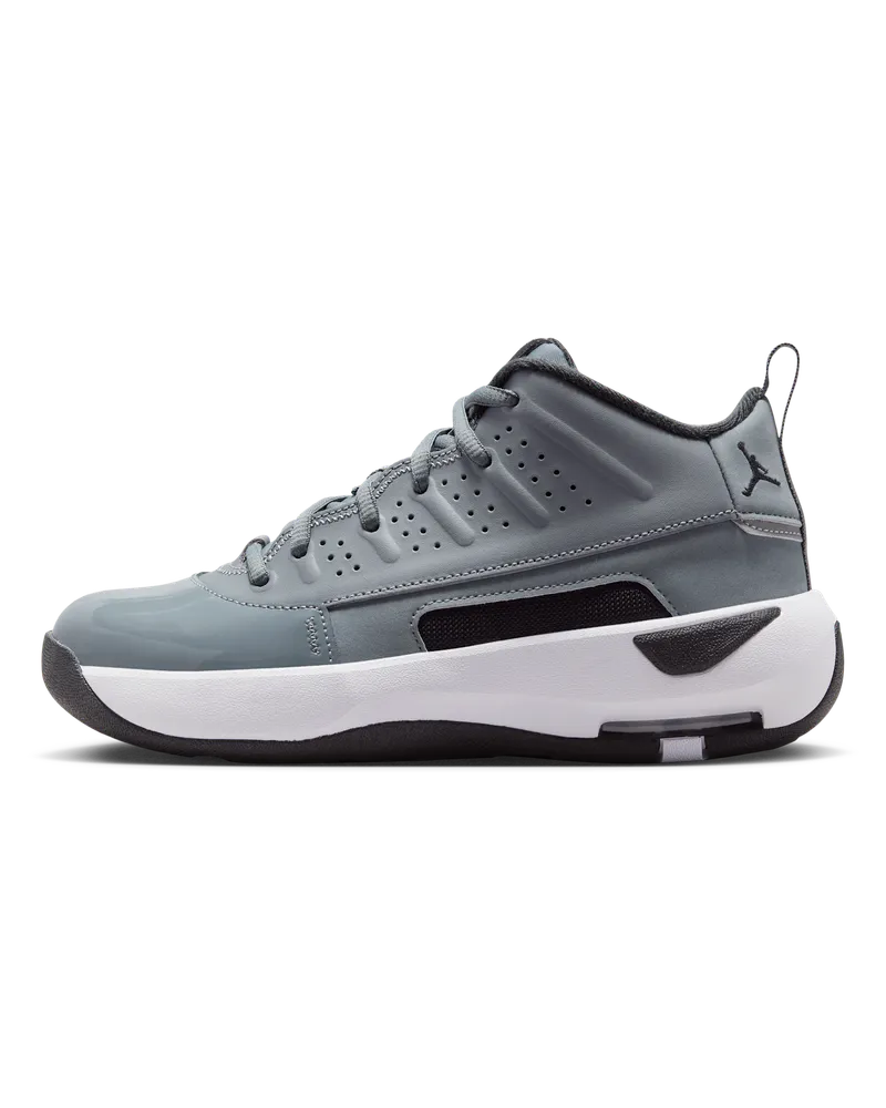 Jordan Max Aura 7 Schuh (ältere Kinder) - Grau Grau