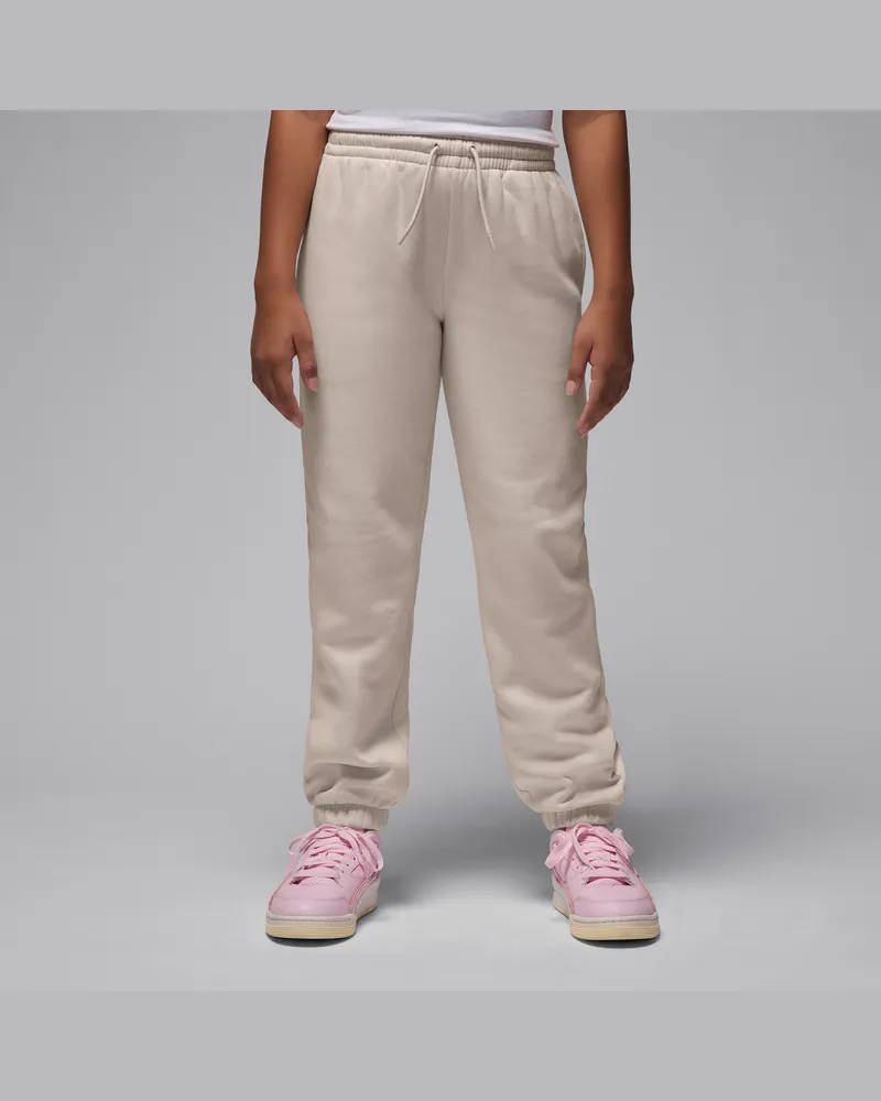 Jordan Brooklyn Fleece-Hose (ältere Kinder) - Braun Braun
