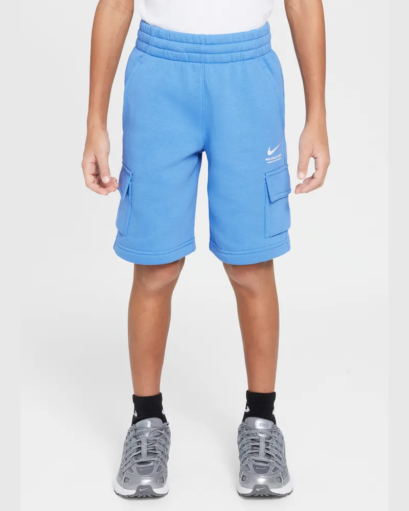 Nike Fleece-Cargoshorts (ältere Kinder, Jungen) - Blau Blau