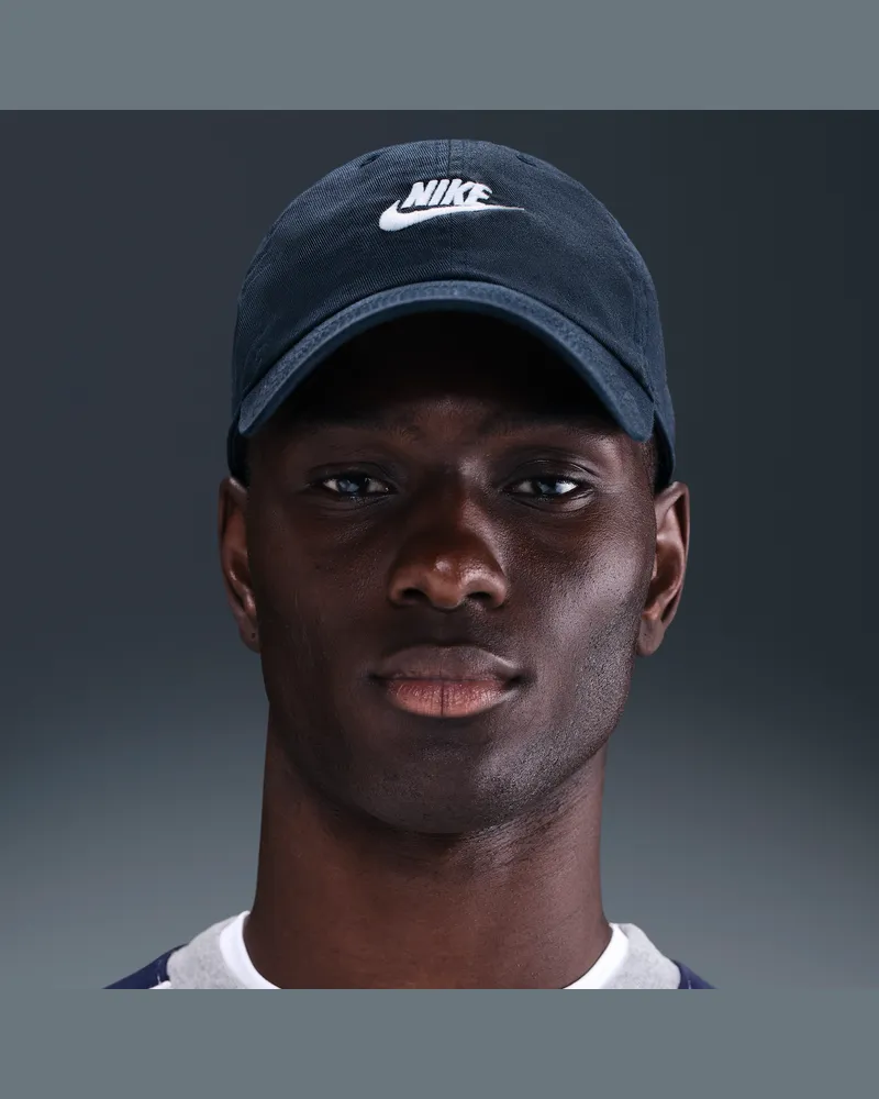 Nike Club unstrukturierte Futura Wash-Cap - Blau Blau