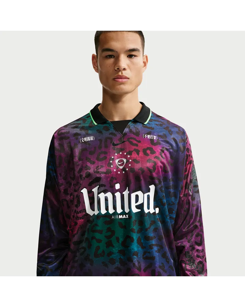 Nike Mad 90 Pack "Tiempo" Longsleeve-Trikot (Herren) - Schwarz Schwarz
