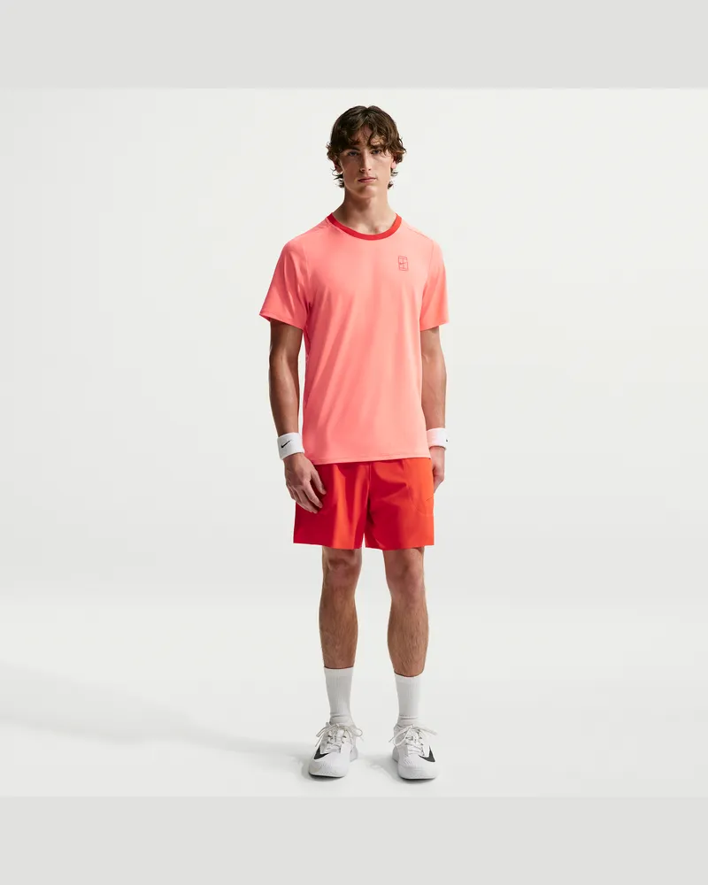 Nike Court Advantage Dri-FIT-Tennisshorts (ca. 15,5 cm) - Rot Rot