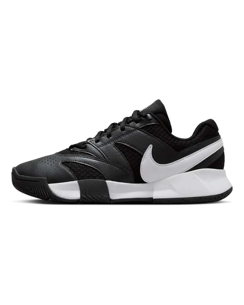 Nike Court Lite 4 Damen-Tennisschuh - Schwarz Schwarz