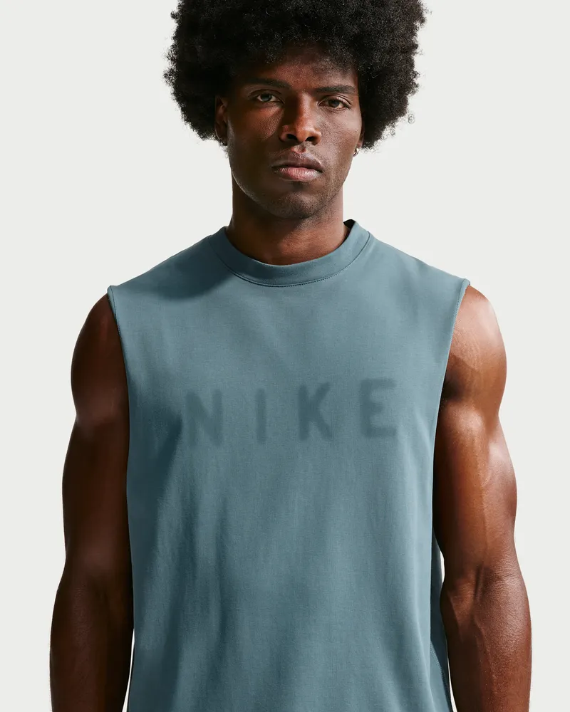 Nike N.A.C. Dri-FIT Trainings-Tanktop (Herren) - Grau Grau