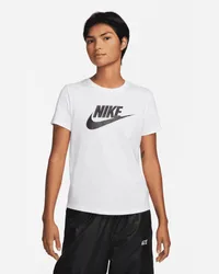 Nike Sportswear Essentials Damen-T-Shirt mit Logo - Weiß Weiß