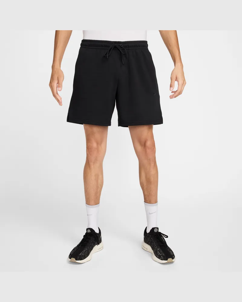 Nike Primary Fleece Performance-Shorts ohne Futter mit Dri-FIT-Technologie (ca. 18 cm, Herren) - Schwarz Schwarz