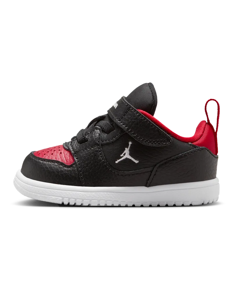 Jordan Court Connect Low Schuhe für Babys und Kleinkinder - Schwarz Schwarz