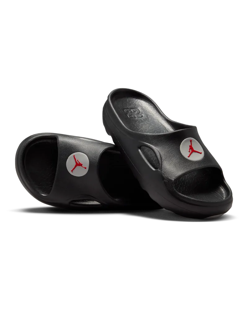 Jordan Hydrip Slides (ältere Kinder) - Schwarz Schwarz