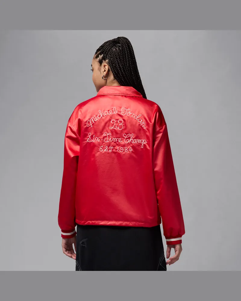 Jordan Coach-Jacke (Damen) - Rot Rot
