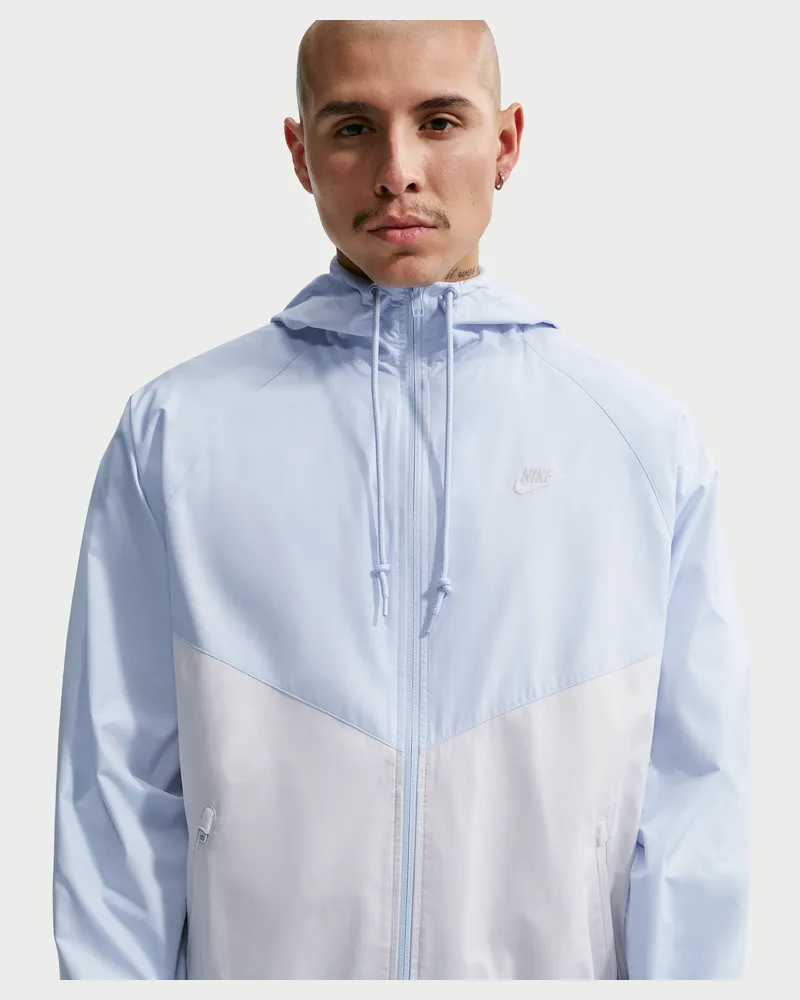 Nike Windrunner gefütterte Jacke (Herren) - Blau Blau