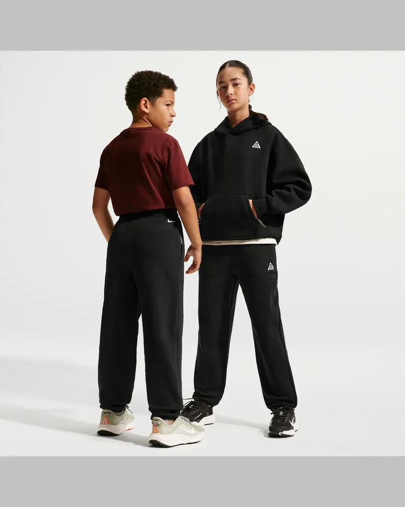 Nike ACG Fleece-Hose (ältere Kinder) - Schwarz Schwarz