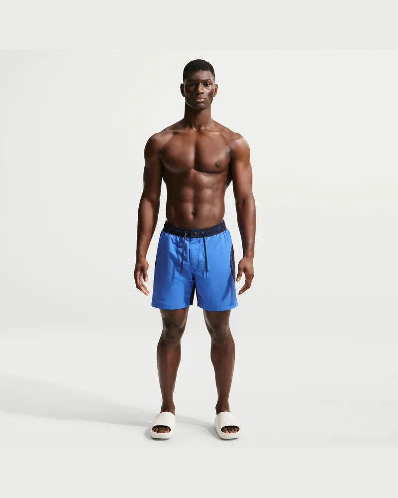Nike Swim vollständig gefütterte Volley-Shorts (ca. 18 cm) (Herren) - Blau Blau