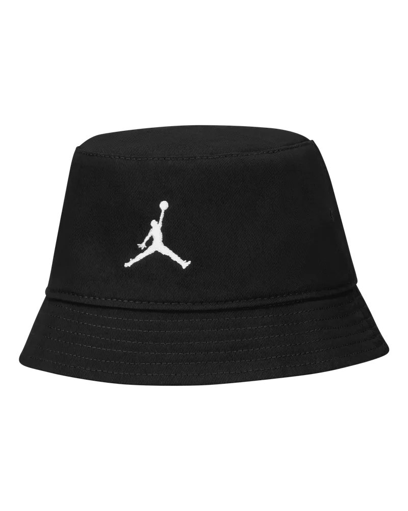 Jordan Bucket Hat für ältere Kinder - Schwarz Schwarz