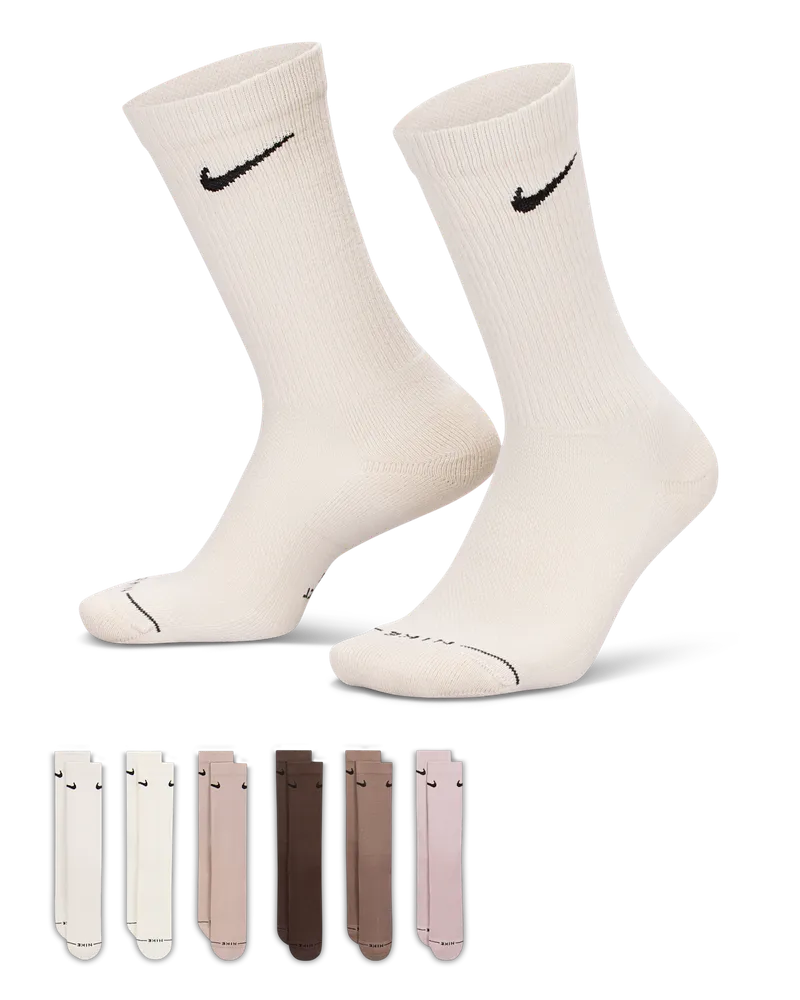 Nike Everyday Elevated Crew-Socken (6 Paar) - Multi-Color Multi-color