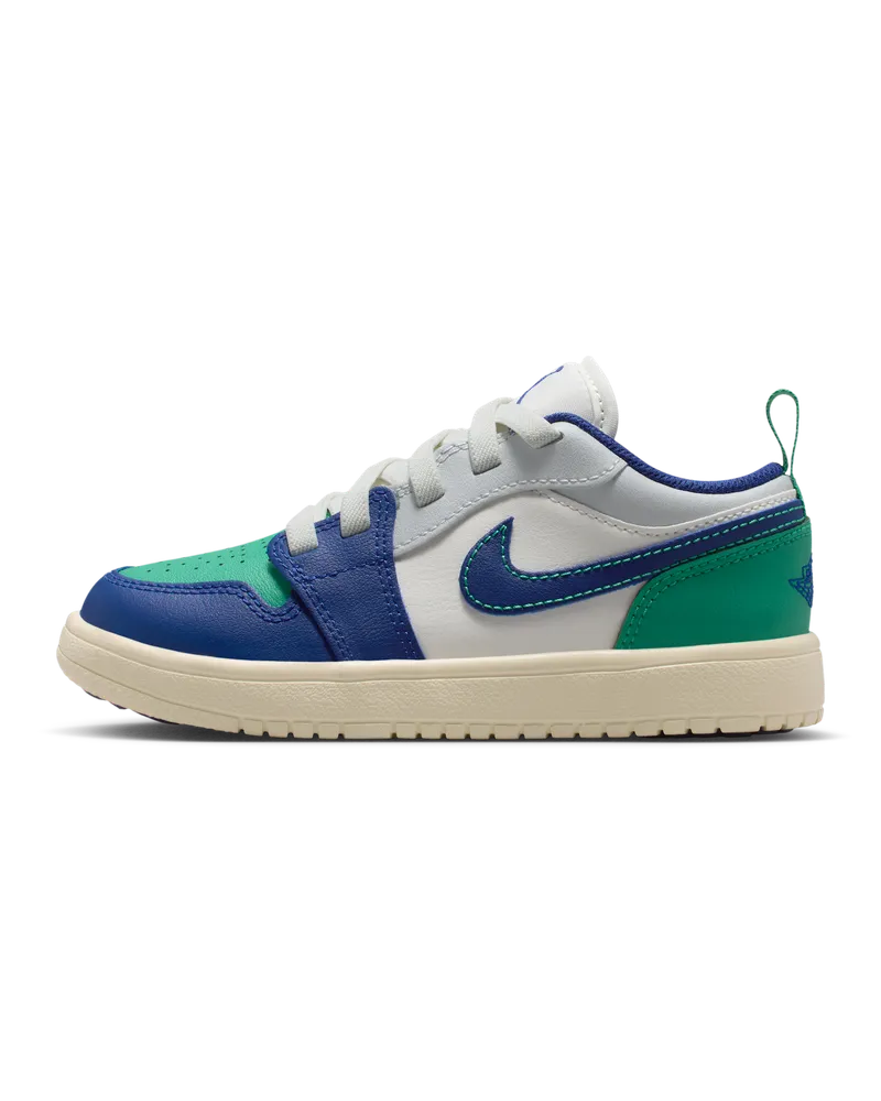 Jordan 1 Low Alt Schuh für jüngere Kinder - Weiß Weiß
