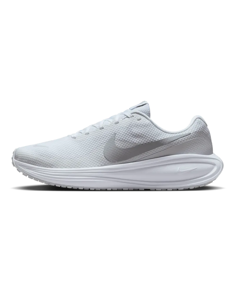 Nike Revolution 8 Straßenlaufschuh (Herren) - Weiß Weiß
