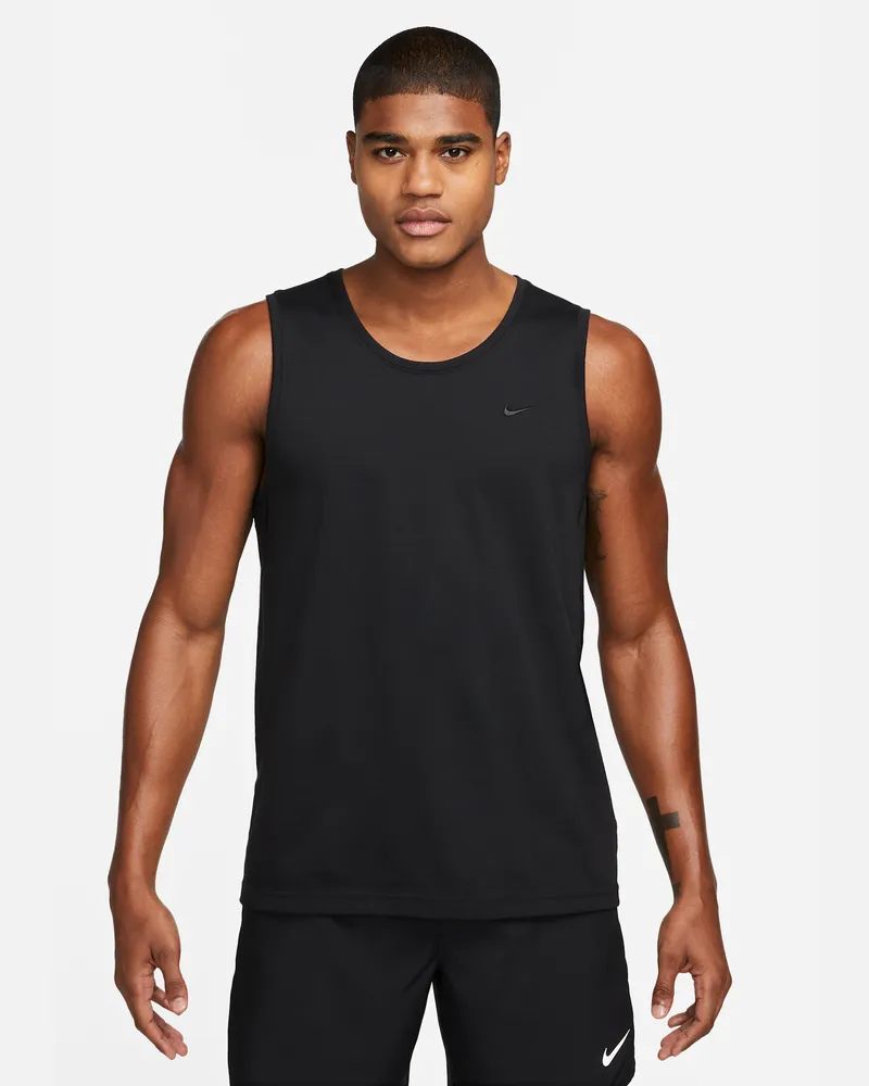Nike Primary vielseitiges Dri-FIT-Tanktop für Herren - Schwarz Schwarz