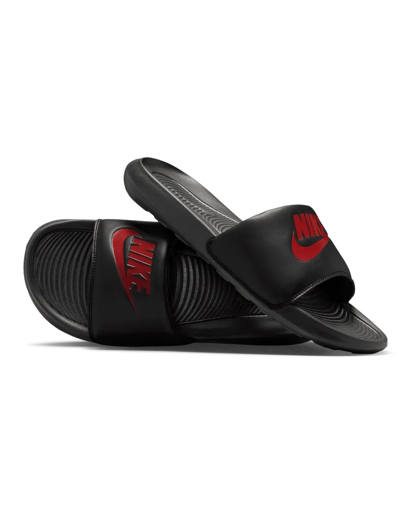 Nike Victori One Slides (Herren) - Schwarz Schwarz