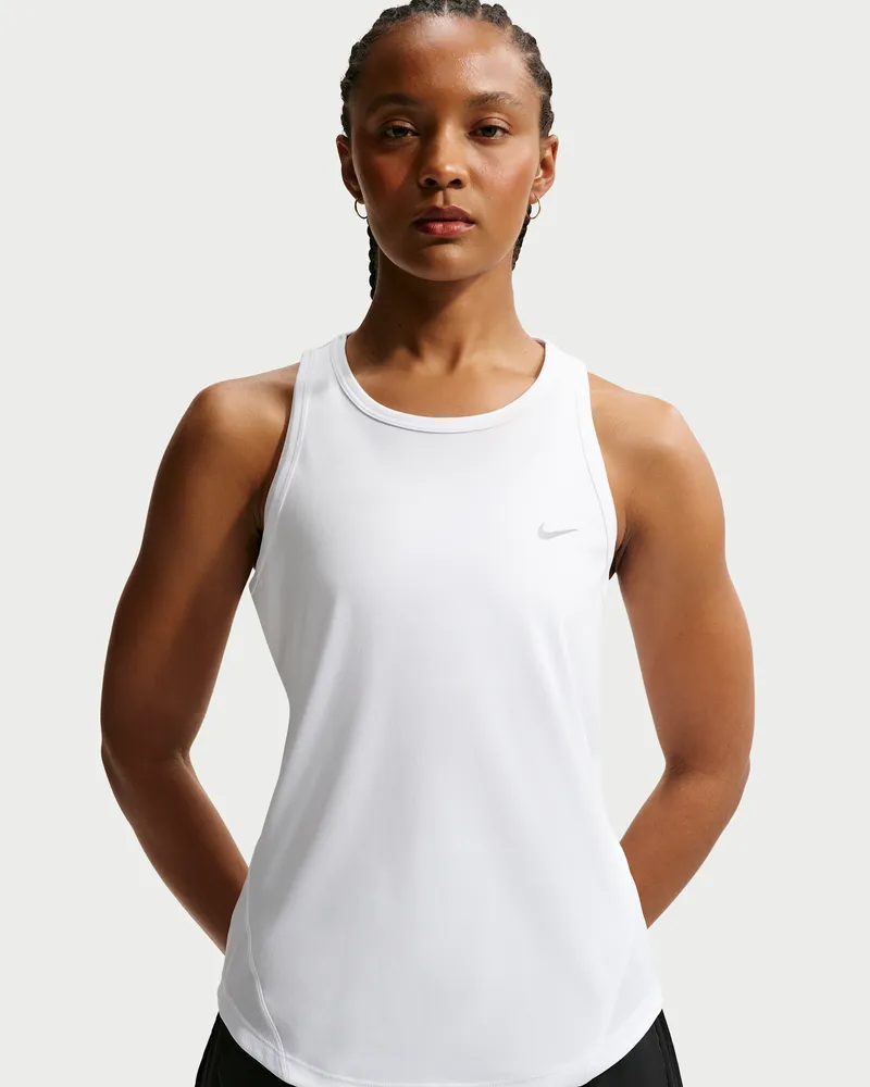 Nike Tempo Dri-FIT Lauf-Tanktop (Damen) - Weiß Weiß