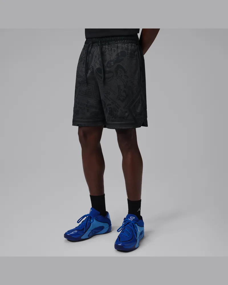 Jordan Sport Dri-FIT Diamond Shorts für Herren - Schwarz Schwarz