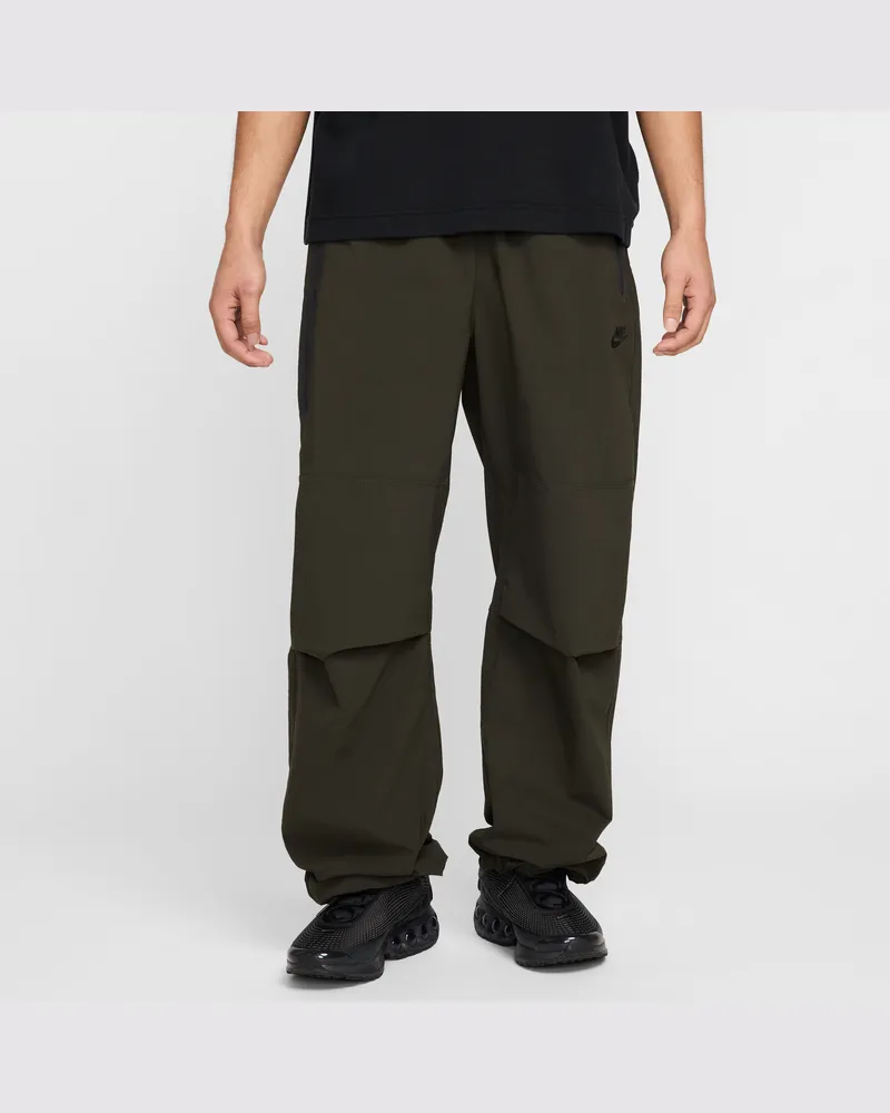Nike Tech Oversize-Webhose (Herren) - Grün Grün