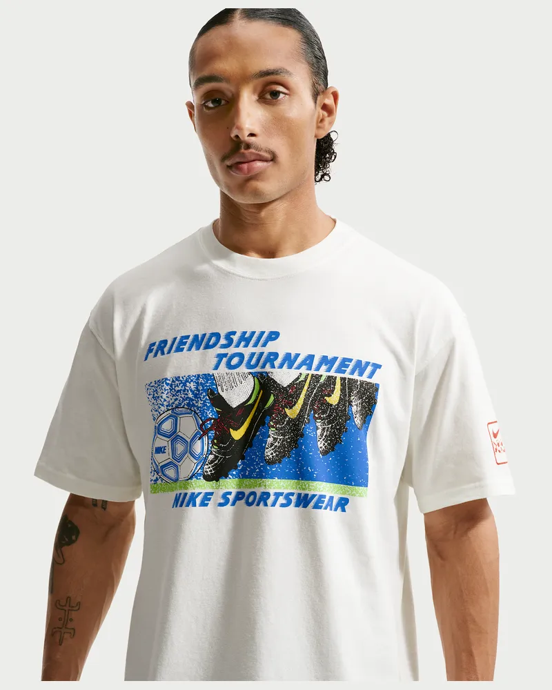 Nike T-Shirt (Herren) - Weiß Weiß