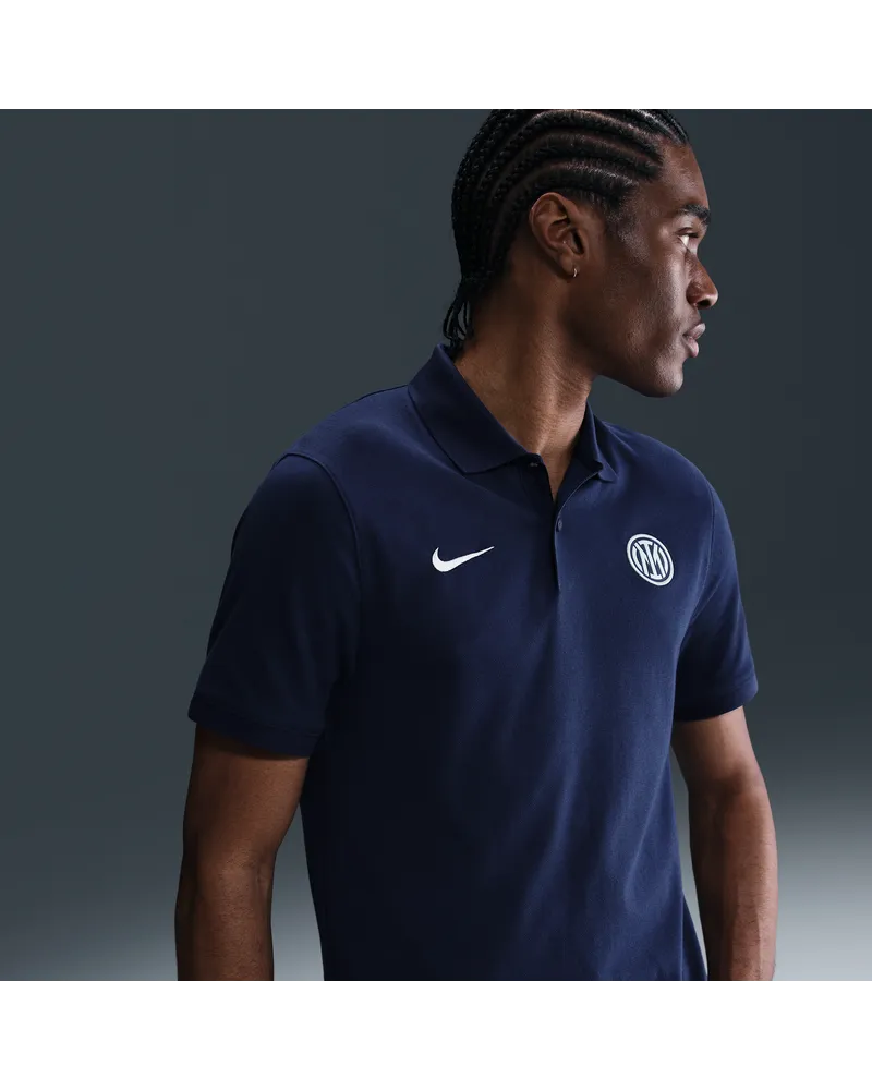 Nike Inter Mailand The  Polo Nike Dri-FIT Fußball-Poloshirt (Herren) - Blau Blau