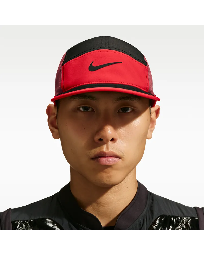 Nike Fly Dri-FIT unstrukturierte Swoosh-Cap - Rot Rot