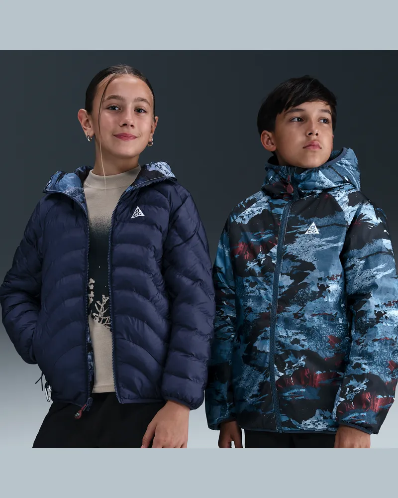 Nike ACG "Lava Flow" Therma-FIT ADV Jacke (ältere Kinder) - Blau Blau
