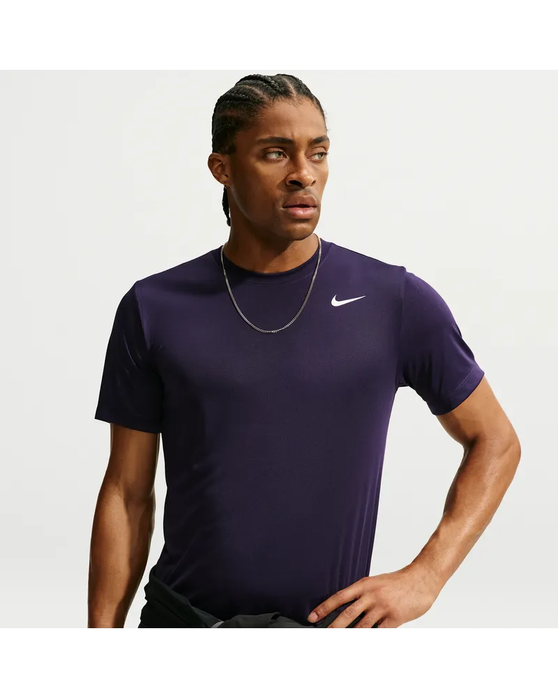 Nike Dri-FIT Trainings-T-Shirt (Herren) - Lila Lila