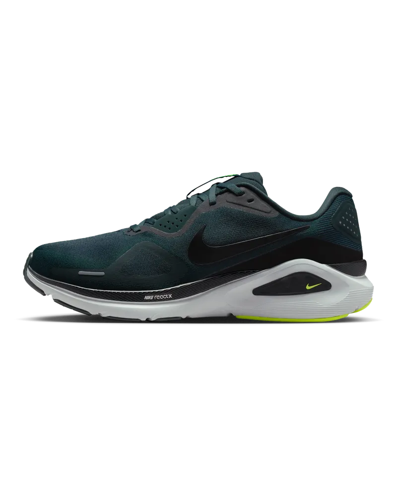 Nike Structure 26 Straßenlaufschuh (Herren) - Grün Grün