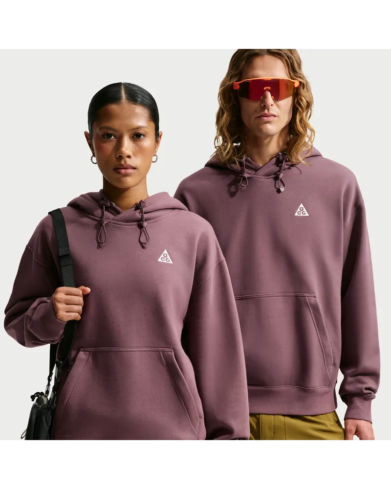 Nike ACG "Tuff Fleece" Hoodie - Lila Lila