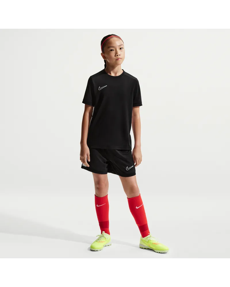 Nike Academy Dri-FIT Fußballshorts (ältere Kinder, Mädchen, ca. 10 cm) - Schwarz Schwarz