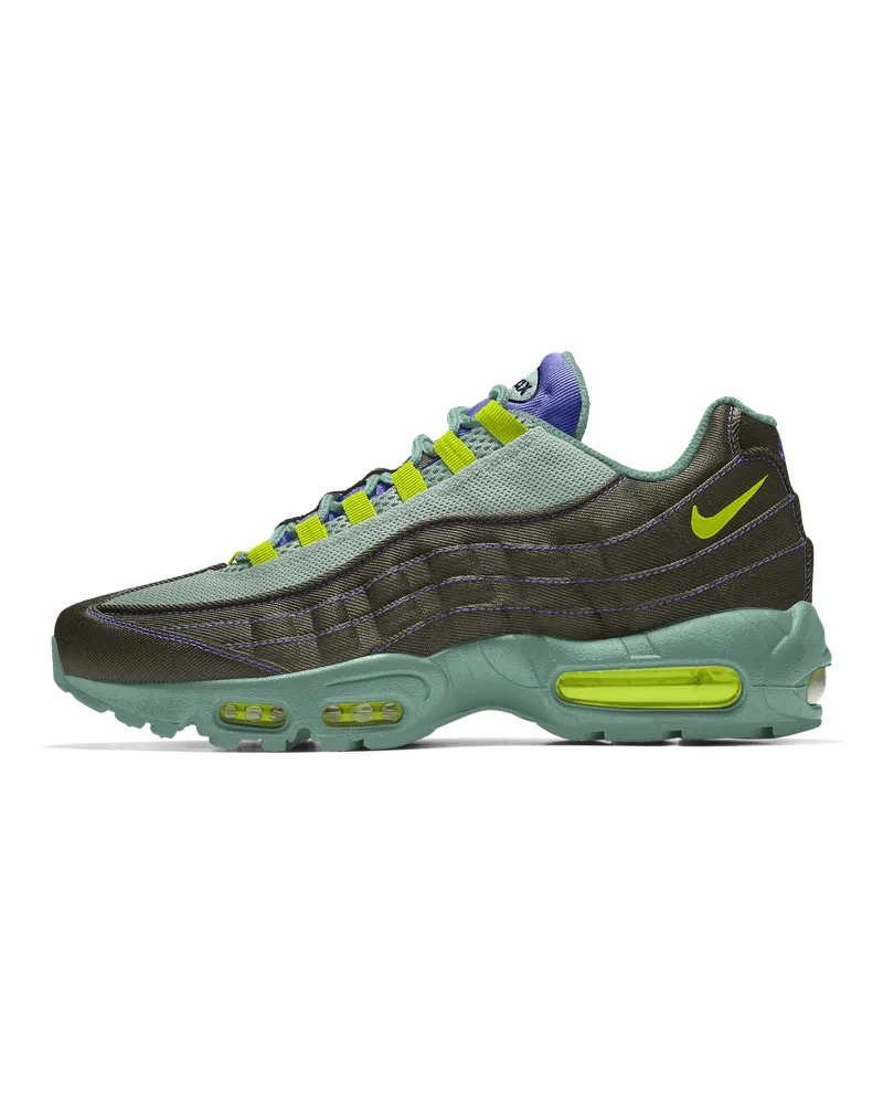 Nike Air Max 95 By You personalisierbarer Herrenschuh - Grün Grün