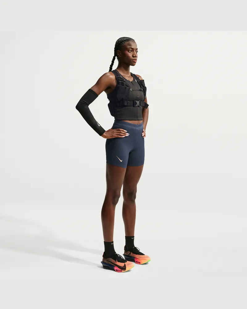 Nike AeroSwift Dri-FIT ADV Lauf-Tights für Damen - Blau Blau