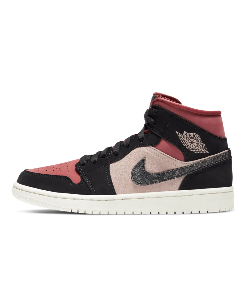 Jordan Air  1 Mid Schuh (Damen) - Orange Orange