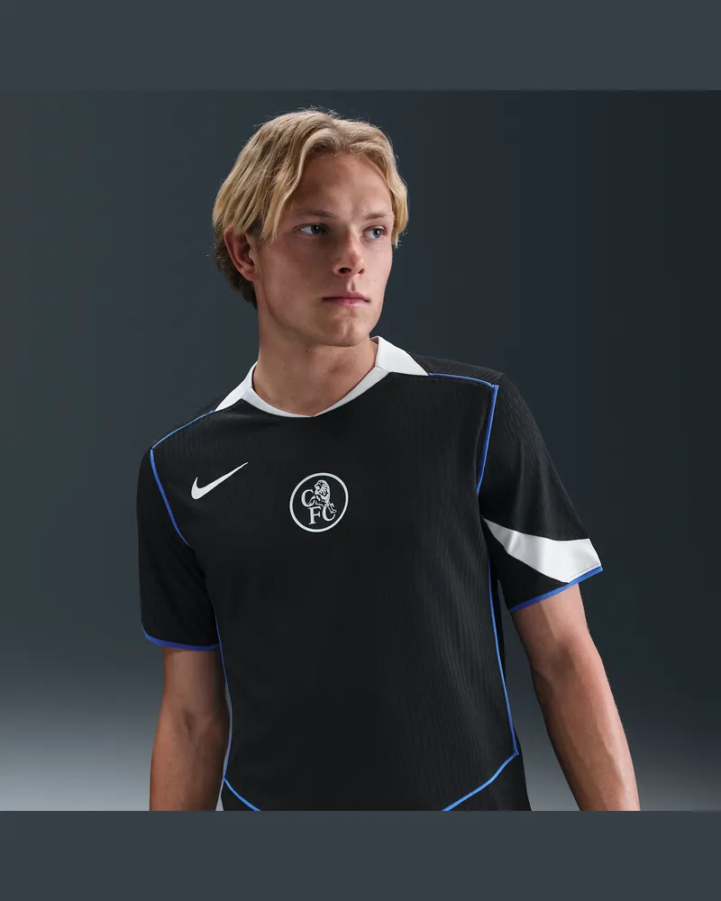 Nike FC Chelsea 2025/26 Match Third  Dri-FIT ADV Total 90 Authentic Fußballtrikot (Herren) - Schwarz Schwarz