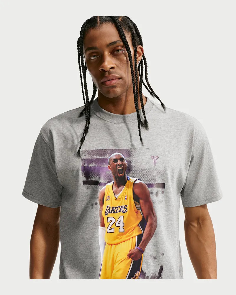 Nike Kobe Dri-FIT-Basketball-T-Shirt (Herren) - Grau Grau