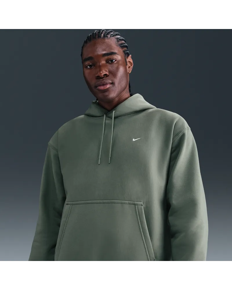 Nike Solo Swoosh Hoodie (Herren) - Grau Grau
