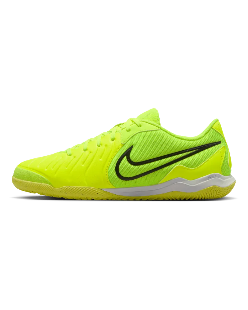 Nike Tiempo Legend 10 Academy Low Top Fußballschuh für Hallen- und Hartplätze - Gelb Gelb