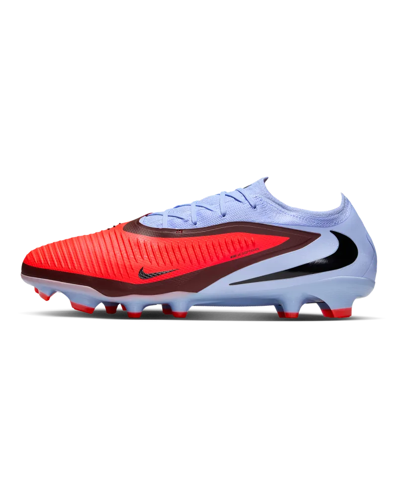 Nike Phantom 6 Low Pro Fußballschuh für normalen Rasen - Blau Blau