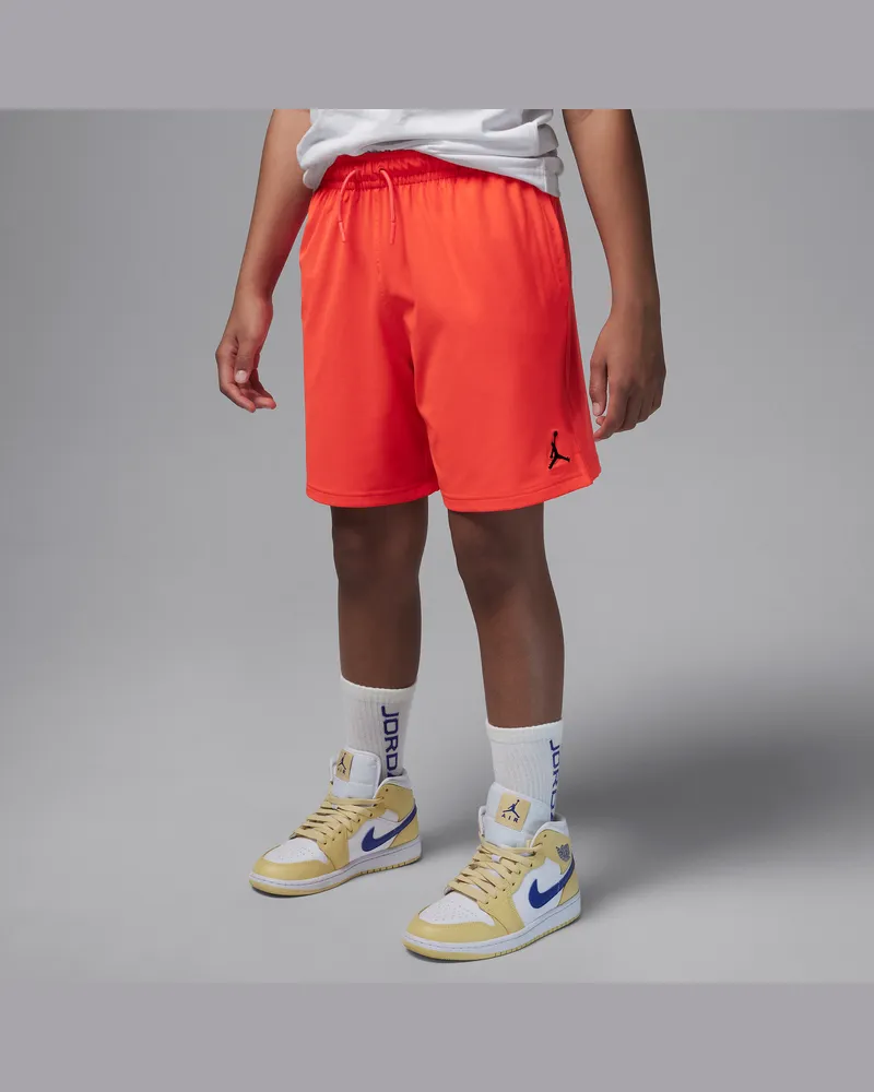 Jordan Jumpman Play-Shorts aus Webmaterial (ältere Kinder) - Rot Rot