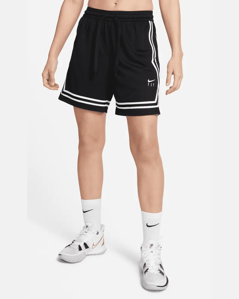 Nike Fly Crossover Damen-Basketballshorts - Schwarz Schwarz