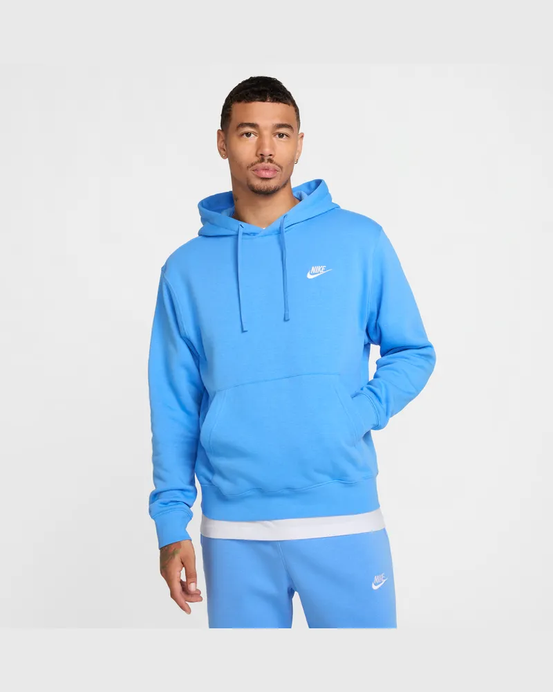 Nike Club Fleece Hoodie - Blau Blau