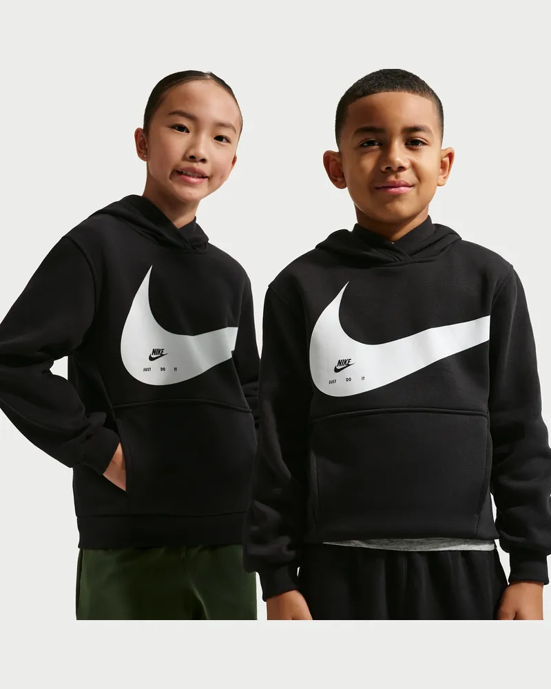 Nike Club Hoodie (ältere Kinder) - Schwarz Schwarz