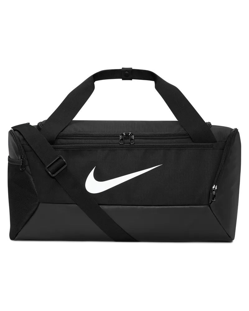 Nike Brasilia Sporttasche fürs Training (klein, 41 l) - Schwarz Schwarz